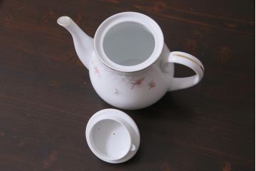 アンティーク雑貨　RC　ノリタケ(日陶・則武)　ホームセット(ポット、皿、カップ&ソーサー)(R-037334)