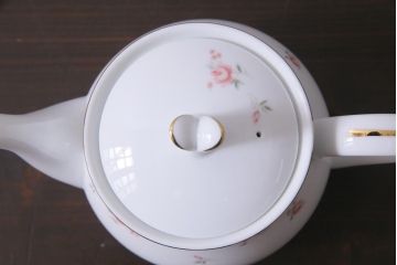 アンティーク雑貨　RC　ノリタケ(日陶・則武)　ホームセット(ポット、皿、カップ&ソーサー)(R-037334)