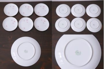 アンティーク雑貨　RC　ノリタケ(日陶・則武)　ホームセット(ポット、皿、カップ&ソーサー)(R-037334)