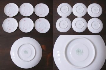 アンティーク雑貨　RC　ノリタケ(日陶・則武)　ホームセット(ポット、皿、カップ&ソーサー)(R-037334)