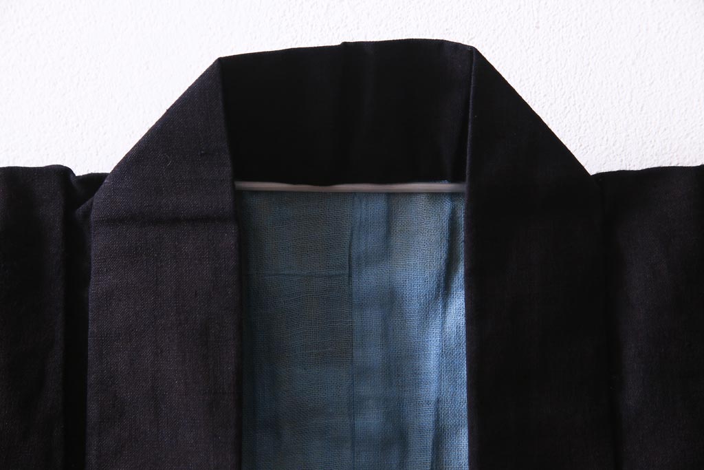 アンティーク雑貨　戦前　日本酒栄駒　木綿半纏(R-037336)