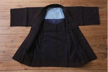 アンティーク雑貨　戦前　日本酒栄駒　木綿半纏(R-037336)