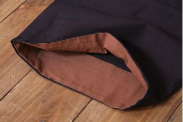 アンティーク雑貨　戦前　日本酒栄駒　木綿半纏(R-037336)