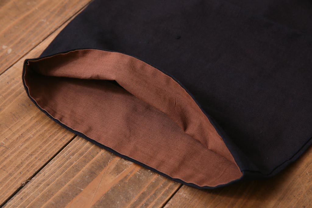 アンティーク雑貨　戦前　日本酒栄駒　木綿半纏(R-037337)