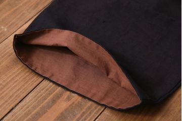 アンティーク雑貨　戦前　日本酒栄駒　木綿半纏(R-037337)