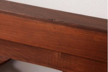 アンティーク家具　鷲と松の図　和の雰囲気を高める欄間(明り取り、ガラス無し)(R-037340)