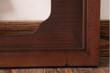 アンティーク家具　山水図　和の雰囲気を高める欄間(明り取り、ガラス無し)(R-037341)