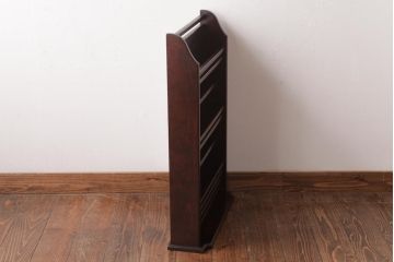 中古　北海道民芸家具　♯815　和洋どちらにも馴染むシンプルで上品なスリッパ立て(スリッパラック)(R-037343)