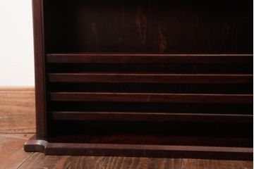 中古　北海道民芸家具　♯815　和洋どちらにも馴染むシンプルで上品なスリッパ立て(スリッパラック)(R-037343)