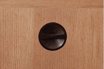 アンティーク雑貨　指物　桐材　シンプルな上手物の書箱(書類箱、帳簿入れ)(R-037346)