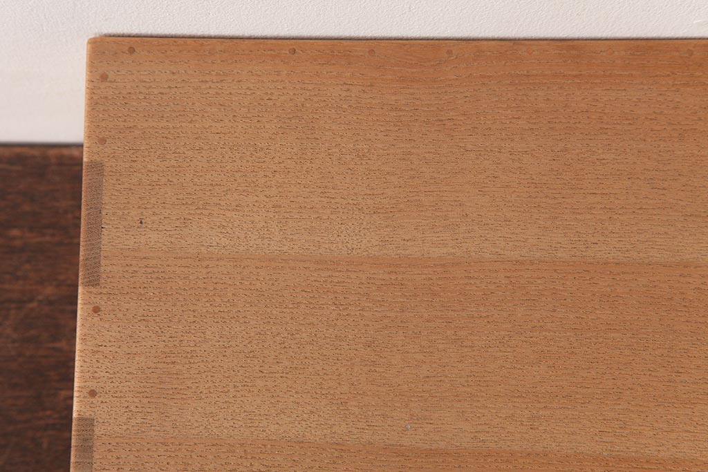 アンティーク雑貨　指物　桐材　シンプルな上手物の書箱(書類箱、帳簿入れ)(R-037346)