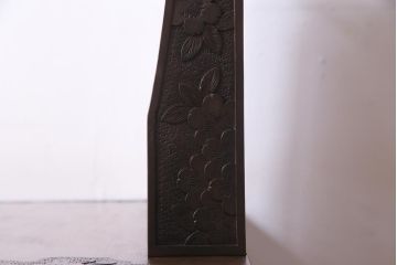 中古　伝統工芸　軽井沢彫り　桜の意匠が美しいドレッシングチェスト(ドレッサー、引き出し、鏡台)(R-037347)