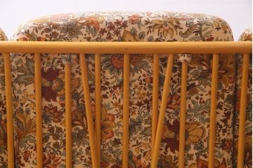 ヴィンテージ家具　英国イギリスビンテージ　ERCOL(アーコール)　ジュビリー(Jubilee)　3人掛けソファ(三人掛け、イージーチェア)(R-037350)