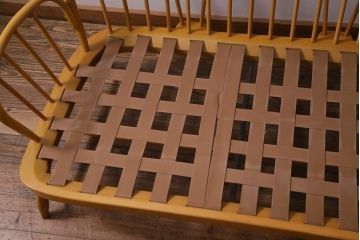 ヴィンテージ家具　英国イギリスビンテージ　ERCOL(アーコール)　ジュビリー(Jubilee)　3人掛けソファ(三人掛け、イージーチェア)(R-037350)