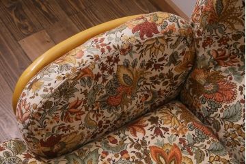 ヴィンテージ家具　英国イギリスビンテージ　ERCOL(アーコール)　ジュビリー(Jubilee)　3人掛けソファ(三人掛け、イージーチェア)(R-037350)