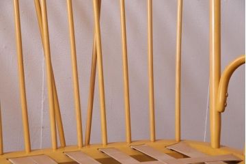 ヴィンテージ家具　英国イギリスビンテージ　ERCOL(アーコール)　ジュビリー(Jubilee)　3人掛けソファ(三人掛け、イージーチェア)(R-037350)