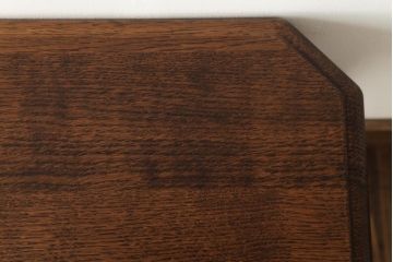 中古　海外輸入家具　クラシックカントリーにおすすめなオーク材製ネストテーブル(サイドテーブル)(R-037353)