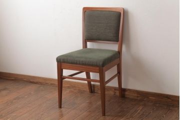 ヴィンテージ家具　イギリスビンテージ　ビーチ材　味のある趣のワークチェア(椅子)(R-037359)