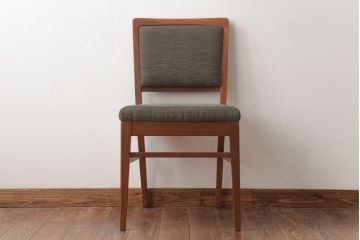 ヴィンテージ家具　イギリスビンテージ　ビーチ材　味のある趣のワークチェア(椅子)(R-037359)