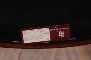 アンティーク家具　イギリスアンティーク　マホガニー材　優雅なバルーンバックチェア(ダイニングチェア、椅子)(R-037360)