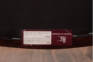 アンティーク家具　イギリスアンティーク　マホガニー材　優雅なバルーンバックチェア(ダイニングチェア、椅子)(R-037361)