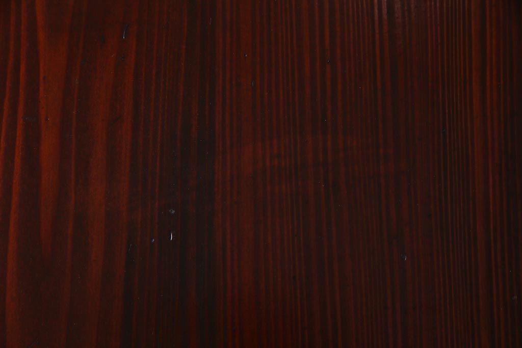 アンティーク建具　和製アンティーク　漆塗り　味わいたっぷりの明治大正期の板戸(引き戸、建具)2枚セット(R-037364)