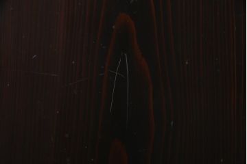 アンティーク建具　和製アンティーク　漆塗り　味わいたっぷりの明治大正期の板戸(引き戸、建具)2枚セット(R-037364)