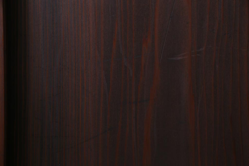 アンティーク建具　和製アンティーク　明治大正期　落ち着いた印象の板戸2枚セット(R-037368)