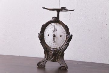 アンティーク雑貨 ドイツ KRUPS(クラップス) アイアン製 キッチンスケール(秤、はかり)(R-037373)