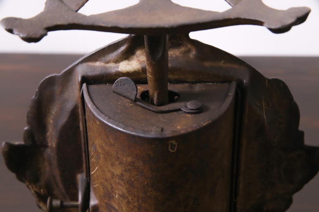 アンティーク雑貨 ドイツ KRUPS(クラップス) アイアン製 キッチンスケール(秤、はかり)(R-037373)