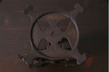 アンティーク雑貨　ドイツ　KRUPS(クラップス)　アイアン製　キッチンスケール(秤、はかり)(R-037373)