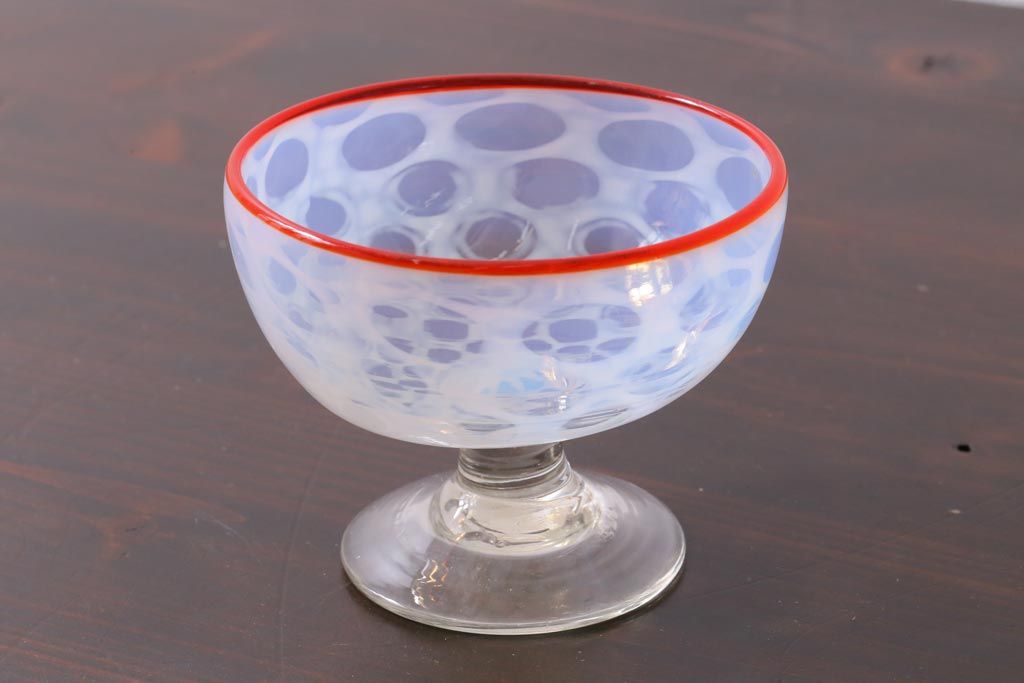 【ご成約】赤縁 碗形 水玉文 あぶり出し 氷コップ と 骨董の器 おまとめ ご成約】赤縁 碗形 水玉文 あぶり出し 氷コップ と 骨董の器 おまとめ