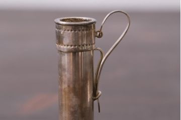 アンティーク雑貨　シルバー製　ゴルフバック楊枝入れ　アイアン楊枝(銀製ピック)(R-037395)