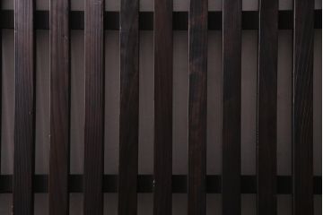 アンティーク建具　和製アンティーク　明治大正期　和の雰囲気漂うシンプルな格子戸1枚(建具、引き戸)(R-037403)