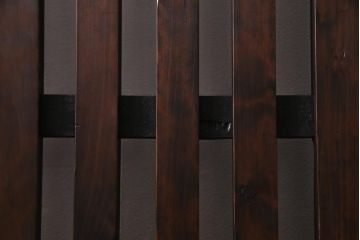 アンティーク建具　和製アンティーク　明治大正期　和の雰囲気漂うシンプルな格子戸1枚(建具、引き戸)(R-037403)