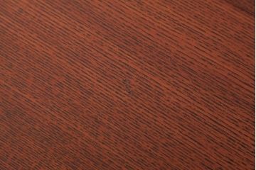レトロ家具　エンジュ材　漆塗り　折り畳み式の珍しい座卓(ローテーブル)(R-037405)