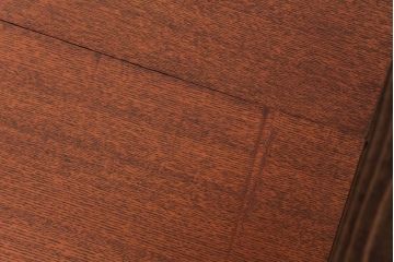 レトロ家具　エンジュ材　漆塗り　折り畳み式の珍しい座卓(ローテーブル)(R-037406)