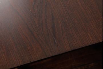 レトロ家具　和製アンティーク　昭和レトロな懐かしさを感じるちゃぶ台(座卓・ローテーブル・花台)(R-037408)