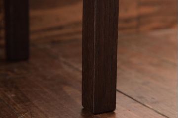 レトロ家具　和製アンティーク　昭和レトロな懐かしさを感じるちゃぶ台(座卓・ローテーブル・花台)(R-037408)