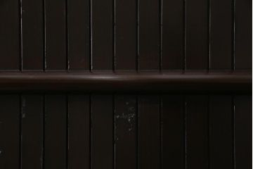アンティーク建具　和製アンティーク　深い色合いが趣きのある平格子戸2枚セット(引き戸、建具)(R-037411)