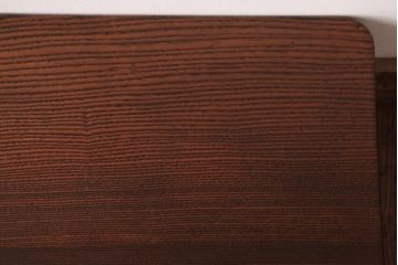 レトロ家具　和製アンティーク　大正期　栗材　素朴な木の風合いが温かみを感じる角ちゃぶ台(ローテーブル、折り畳みテーブル)(R-037424)