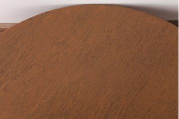 アンティーク家具　ラワン材　懐かしさ感じる木味のレトロなちゃぶ台(座卓、ローテーブル)(R-037426)