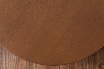 アンティーク家具　ラワン材　懐かしさ感じる木味のレトロなちゃぶ台(座卓、ローテーブル)(R-037426)