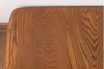 ヴィンテージ家具　イギリスビンテージ　ERCOL(アーコール)　マガジンラック付き　ナチュラルペイントコーヒーテーブル(センターテーブル)(R-037429)