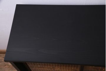 アンティーク家具　ラフジュ工房オリジナル　古建具リメイク　組子の引き戸が風情漂うキャビネット(収納棚、戸棚、書院戸)(R-037430)