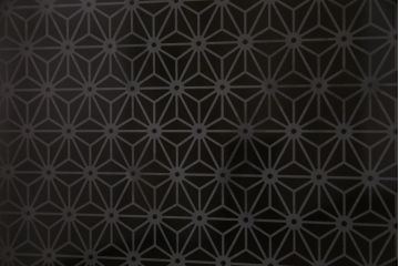 アンティーク家具　前面ケヤキ材　モールガラス・当店オリジナルガラス入り　杢目が目を引くキャビネット(収納棚、戸棚)(R-037434)