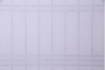 アンティーク家具　和製アンティーク　腰板ケヤキ材　黒塗りの枠がモダンな障子戸4枚セット(引き戸、建具)(R-037440)