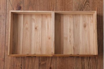 レトロ家具　昭和初期　栓材・桐材・楓　透かし彫り　上品な佇まいの文机(ローテーブル)(R-037449)