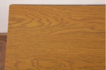 アンティーク家具　昭和初期　ナラ材製　北欧家具のようなスタイリッシュなサイドテーブル(R-037450)