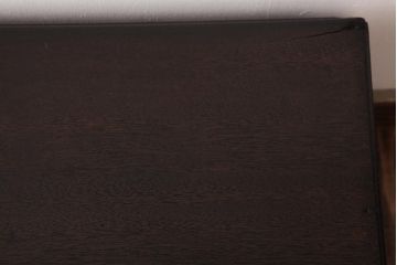 レトロ家具　昭和期　透かし彫りが印象的な文机(座机、ローテーブル)(R-037455)